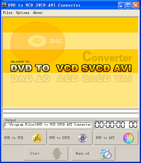 DVD to VCD SVCD MPEG AVI Converter