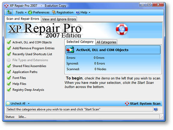 ERROR FIX XP Repair Pro 9.5.0.62