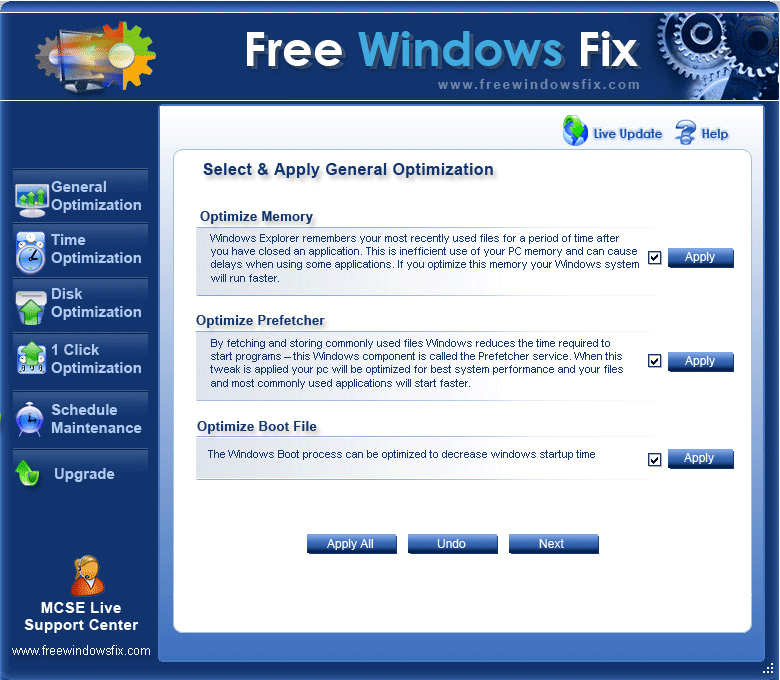 Free Windows Fix