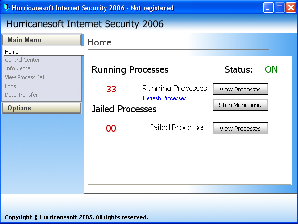 Hurricanesoft Internet Security 2006