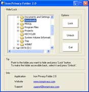 Iron Privacy Folder