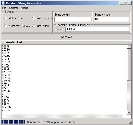 LandlordBG.com Random String Generator