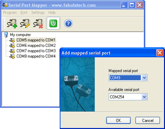 Serial Port Mapper