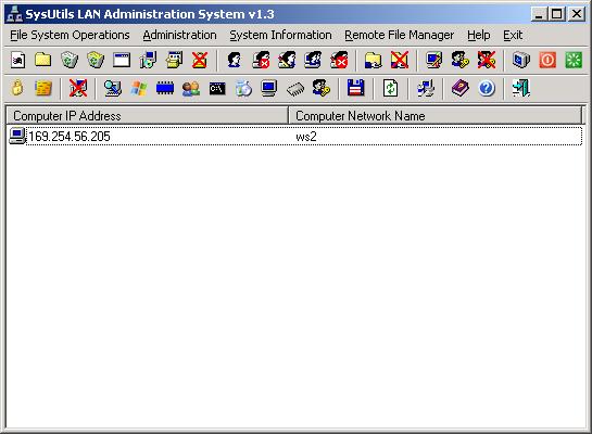SysUtils LAN Administration System