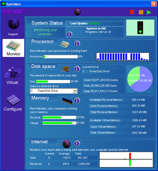 SyvirMon FREE System Monitor