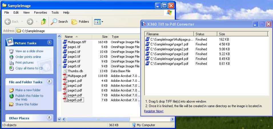 x360soft Tiff to Pdf Converter