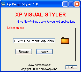 Xp Visual Styler