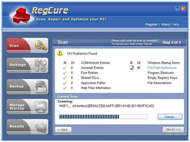 Cure Registry Entry Errors