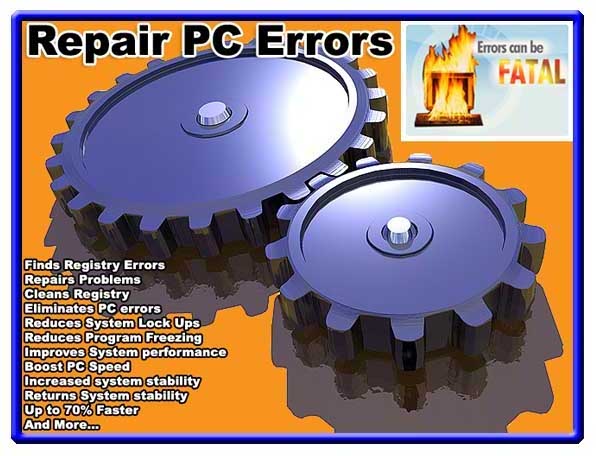 PC ERRORS REGISTRY SWEEP AND REPAIR