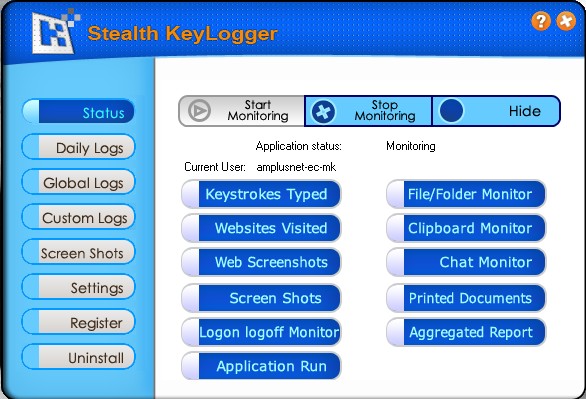Stealth KeyLogger