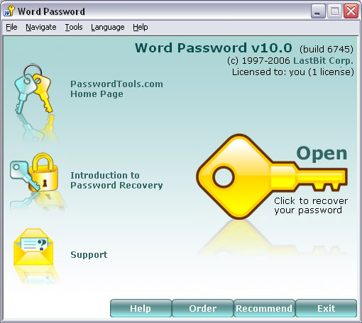 Word Password 4.2 by LastBit Software- Software Download