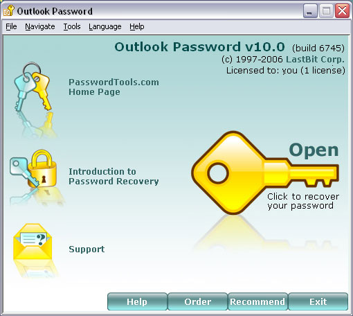 Outlook Password 4.2.3333 by LastBit Software- Software Download