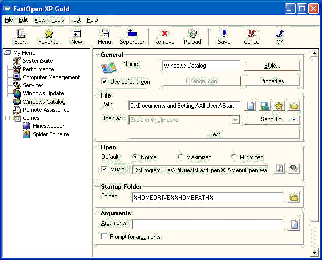 FastOpen XP Gold