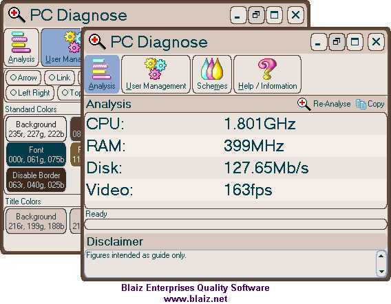 PC Diagnose by Blaiz Enterprises