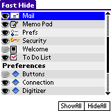 Fast Hide