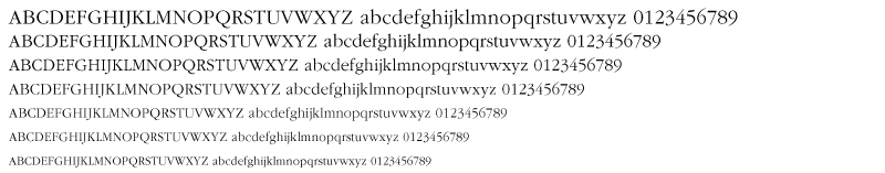 IGaramond Fonts PS