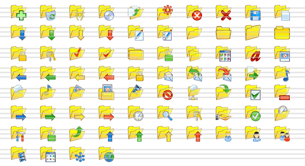 File Folder Icon Collection Utilities File Management - Free Software ...