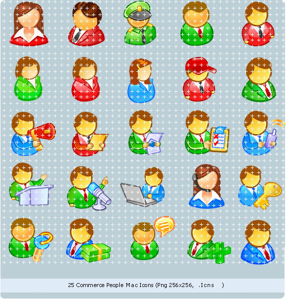 Commerce People Mac Icons 1.0