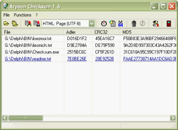 Arpoon Checksum 1.5