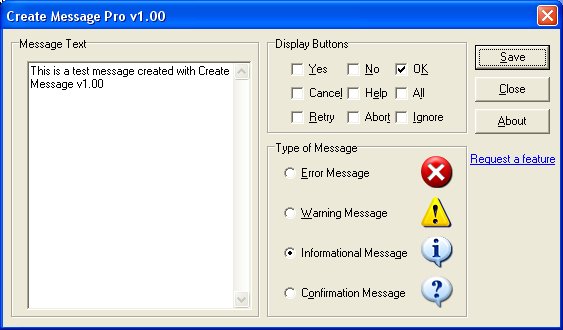 Create Message Pro