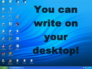 GreetSoft Desktop Notepad