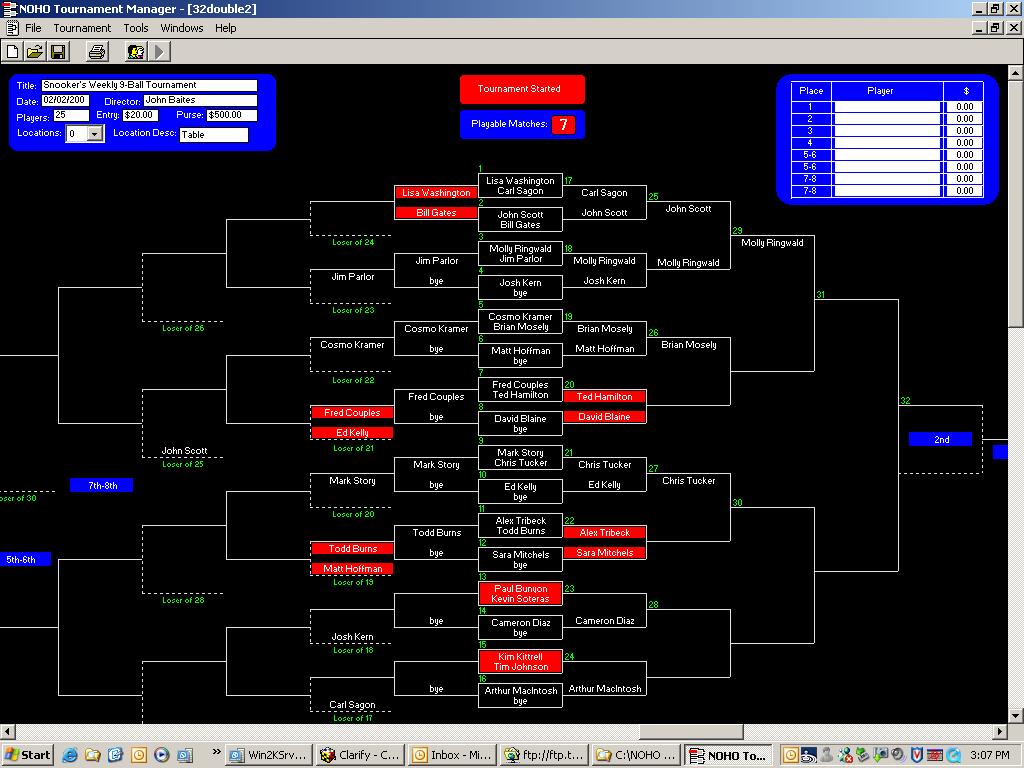 NOHO Tournament Manager 1.0