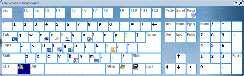 Comfort On-Screen Keyboard