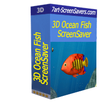 3D Ocean Fish ScreenSaver for twodownload.com