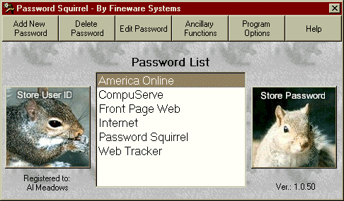Password Squirrel 1.0.70