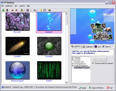 GT Desktop 1.1 by Gareth Thomas Hadfield- Software Download