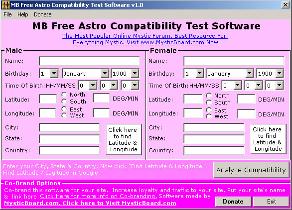 MB Free AstroNumero Match Software