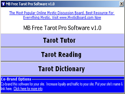 MB Free Tarot Pro Software