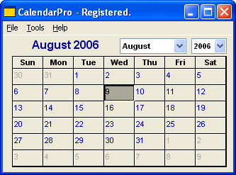 CalendarPro 2.25 by Shareware Solutions- Software Download