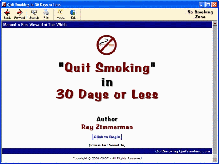 Quit Smoking in 30 Days or Less