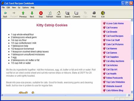 Cat Food Recipes Cookbook