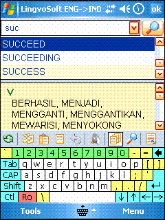 LingvoSoft Talking Dictionary English <> Indonesian for Pocket PC