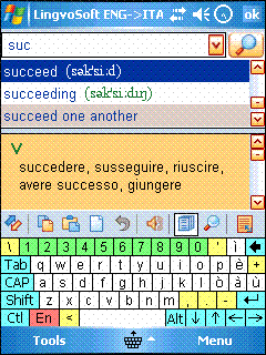 LingvoSoft Talking Dictionary English <> Italian for Pocket PC