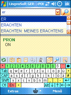 LingvoSoft Dictionary German <-> Polish for Pocket PC