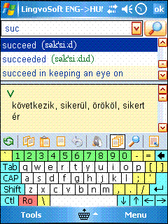 LingvoSoft Talking Dictionary English <-> Hungarian for Pocket PC
