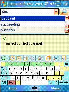 LingvoSoft Talking Dictionary English <-> Croatian for Pocket PC