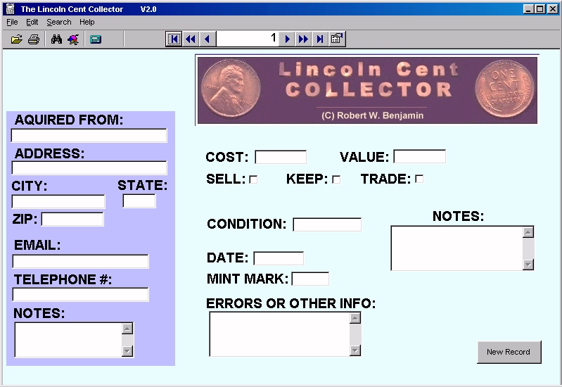 Lincoln Cent Collector