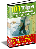 101 Tips For Avoiding Procrastination