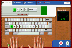 Active Typing Tutor