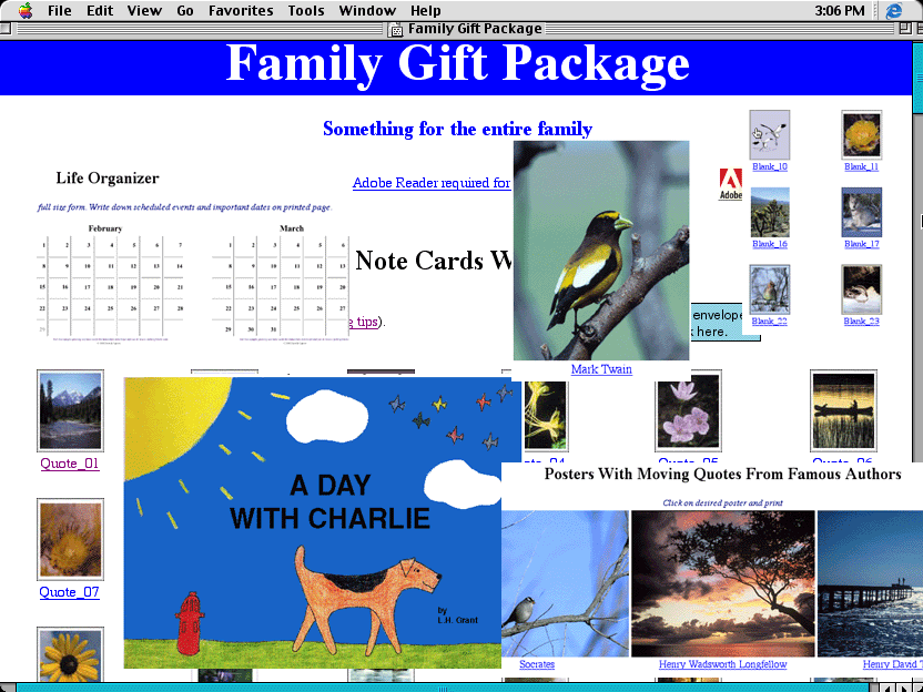 Family Gift Package