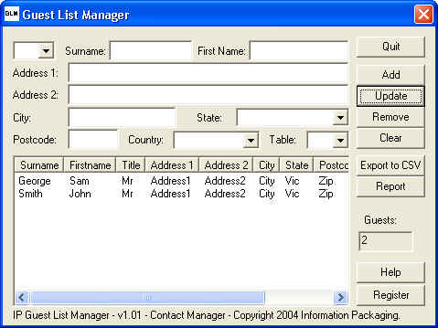 IP Guest List Manager