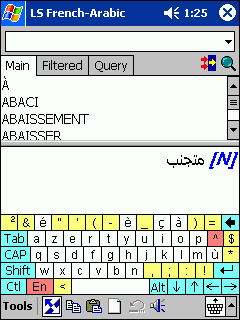 LingvoSoft Dictionary French <> Arabic for Pocket PC 2.7.17