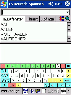 LingvoSoft Dictionary German <> Spanish for Pocket PC 2.7.26