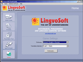 LingvoSoft FlashCards English <> Dutch for Windows 1.5.09