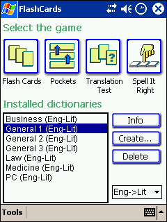LingvoSoft FlashCards English <> Lithuanian for Pocket PC 1.3.20