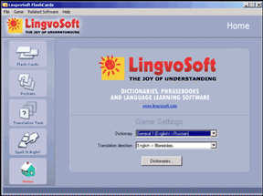 LingvoSoft FlashCards English <> Romanian for Windows 1.5.09